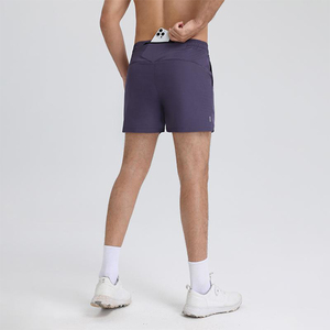 กางเกงเลกกิ้งแบบสองชั้นไล่เฉดสีพร้อมกระเป๋า กางเกงกีฬาขาสั้นลำลอง กางเกงกีฬาตาข่าย - Product Image 5