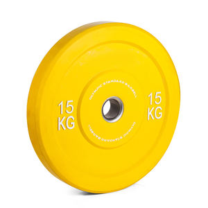 Discos de Goma Natural Coloridos, Ecológicos, Antideslizantes y Duraderos para Levantamiento de Pesas, Sentadillas, Peso Muerto, Levantamiento de Cadera con Mancuernas - Product Image 5