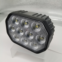 Projecteur LED de travail 5 pouces 45W, nouveau style, 3200lm efficaces, étanche, rectangulaire, pour conduite tout-terrain et éclairage extérieur automobile