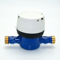 Factory Price Horizontal Volumetric Cold Water Meter DN15 IP68 Protection Brass Material 2.5m3/h Flow Rate OEM Customizable