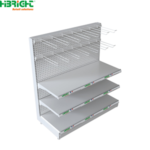 Estante de Exhibición de Doble Cara para Licores y Vinos, con Soporte para Pancartas, para Centros Comerciales y Supermercados - Product Image 2