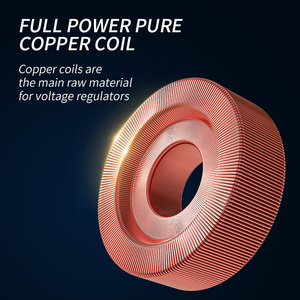 調整可能5KVA 10KVA 20KVA 160V-250V 10kvaソリッドステート<span class=keywords><strong>220v</strong></span> 110v単相ソリッドステートレギュレーション電圧スタビライザー - Product Image 3