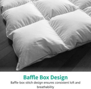 Hot Bán máy lạnh Duvet mùa hè giường Quilt Hilton ngỗng/vịt lông xuống Duvet bán buôn - Product Image 5