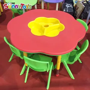 학교 도서관을 위한 유치원 가구를 위한 뜨거운 2021 의 플라스틱 테이블 그리고 의자