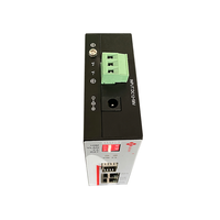 Convertisseur de média industriel IP40 10/100/1000M RJ45 à 100/1000M Fibre SFP avec commutateur DIP 8K MAC pour équipement réseau