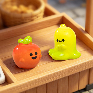 Micro Landscape Creative Cute Adorable Resin Watermelon Blueberry <b>Small</b> Fruit Granules DIY Decoration Accessories Desktop <b>Small</b> - Product Image 4