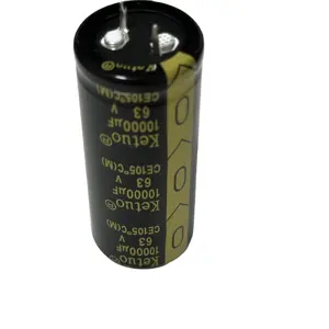 Ox-Horn 63V 10000UF Aluminum Electrolytic Capacitor 2560HP105C Product Category
