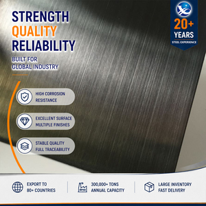 Competitive Price Direct Supply Polishing 310S 2D Finish Brushed 8.0mm 2000mm JIS G4305 Stainless Steel Sheet - Product Image 1