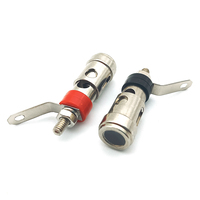 Push Quick Type -Binding Post Spring Loaded Press Subwoofer Basket Terminal Amplificateur Connecteur