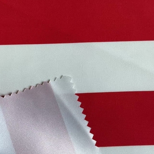 Échantillon gratuit Anti Sable <span class=keywords><strong>Blanc</strong></span> <span class=keywords><strong>Rouge</strong></span> Rayure <span class=keywords><strong>Tissu</strong></span> pour Pique-Nique Tapis - Product Image 3