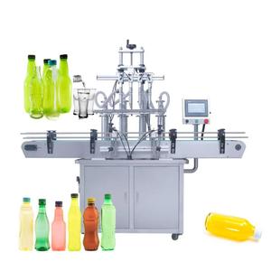 Brenu 4-koppige Vulmachine Voor Vloeibare Pasta | Water-En Sapbottelsysteem Met Automatische Afdekking En Slimme Bediening - Product Image 4