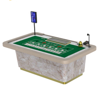 Table de poker électronique automatique standard de casino YH LED, table de jeu de poker avec dés