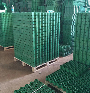 באיכות גבוהה hdpe פלסטיק מדרכה/רשת מחצלת גן תעשייתי מדרון דשא דשא נטיעת משטח דבש שטח דבש - Product Image 6