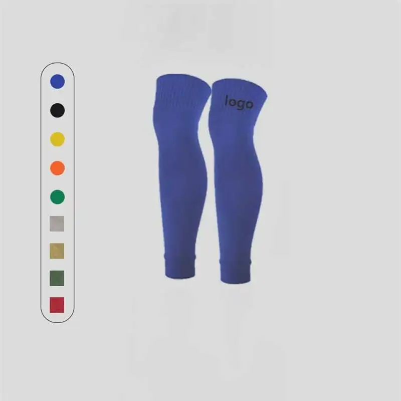 Nahtlose mehrfarbige benutzer definierte Logo-Kompression strümpfe Fußball-Socken Fußlos