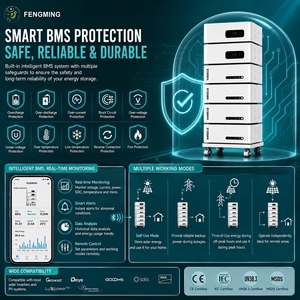 11KW 25KWH All in One Home Solar Energy Storage Set Stackable <b>Battery</b> Single Phase 220V Hybrid Home <b>UPS</b> System - Product Image 4
