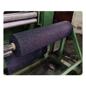 Tapis de sol de gym de haute qualité, design européen coloré, 15 mm, revêtement de sol en vinyle et caoutchouc pour exercices, entraînements et usage en entrepôt - Product Image 3