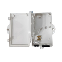 Caja de Distribución de Fibra Óptica FTTH de 2 Núcleos, Impermeable para Exteriores IP65, Montaje en Pared, Caja de Terminación, Caja de Conexiones, ODB, FDB
