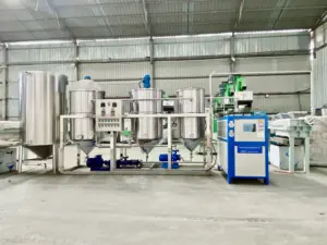 Macchina di raffinazione dell'olio di palma impianto di raffineria per macchina pressa olio di girasole macchina di raffinazione