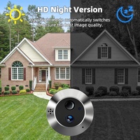 Nouvelle sonnette connectée Tuya 3MP WIFI avec détection de mouvement PIR large, interphone bidirectionnel, compatible Alexa et Google, et écran LCD 4,3 pouces