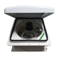 2024 trappe de toit électrique RV la plus populaire 360*360mm évent de fenêtre de caravane avec lumière LED RV lucarne