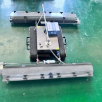 Robot Pembersih Panel Surya Otomatis Ringan Harga Pabrik Mesin Robot Pembersih Fotovoltaik untuk Pertanian Surya