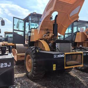 XS223 Bigbund Official Manufacturer Single Drum Compactor 22 Ton Vibrator New Road <b>Roller</b> - Product Image 3