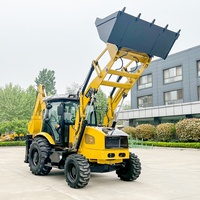 Prix d'usine CE/EPA Chargeuses-pelleteuses diesel Pelleteuses pour jardins Pelleteuses Pelleteuses Pelleteuse Ferme 4 roues motrices Mini chargeuse-pelleteuse