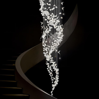 Lustre moderne en verre ANNO pour projets d'appartements de luxe
