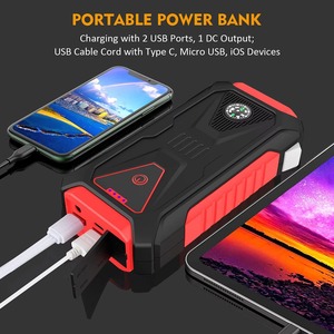 18000mAh 1500A công suất cao Booster với LED hiển thị khẩn cấp nhảy khởi động ngân hàng điện cho xe hơi và xe máy - Product Image 4