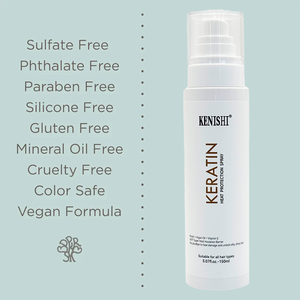 Brume de conditionnement capillaire biologique de haute qualité, protection contre la chaleur, brillance des cheveux pour enfants, bébés, perruques à vaporiser sur cheveux naturels - Product Image 3