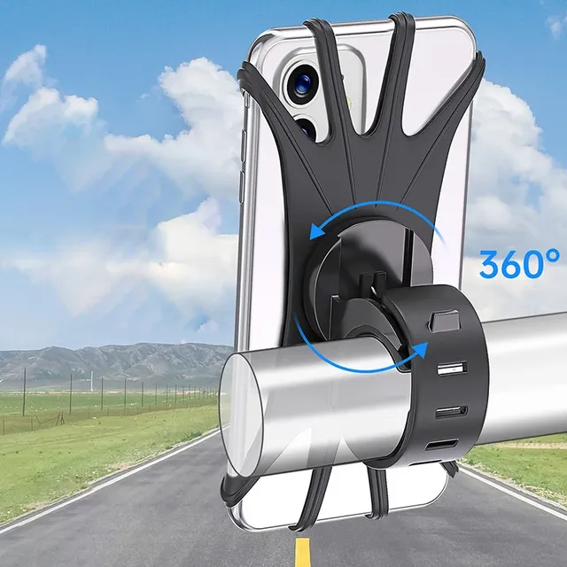Universal Motorcycle Bike Phone Holder Handlebar Mount for Cell Phone Cycling Computer GPS MTB Scooter for iPhone Samsung