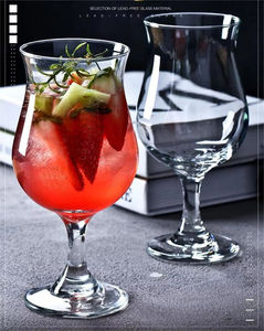 Elegante Vaso de Cerveza Tipo Tulipán de Cristal Aislante Personalizado, Sin Plomo, para Cerveza <span class=keywords><strong>IPA</strong></span> Libby Punk, Diseño Creativo de Alta Calidad - Product Image 2