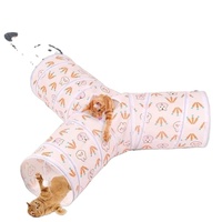 Tunnel interactif pliable et imperméable en tissu pour lapins – Idéal pour l'entraînement et l'élimination de l'ennui chez les animaux de compagnie