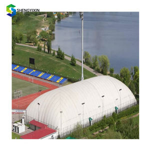 Pvdf छत कवर एयर डोम स्पोर्ट्स हॉल इंफ्लेटेबल फुटबॉल कोर्ट टेंट बड़ी एयर झिल्ली समर्थित संरचना खेल वायु गुंबद उत्पाद - Product Image 6