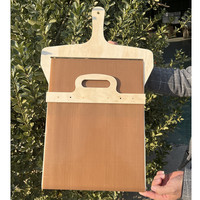 Planche de transfert portable pour pizza, outil pour cuire la pâte à pizza, le pain et les pâtisseries au four, adapté à la cuisine à domicile, à la pizzeria