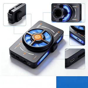 Raffreddatore per Telefono a Semiconduttori con Controllo Multi-modalità, Minimalista e Silenzioso, 5000 <span class=keywords><strong>Tr</strong></span>/min RGB per Giochi Mobili - Product Image 6