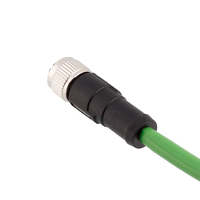 Câble d'alimentation M12 personnalisé mâle à femelle IP67 étanche personnalisé 2 3 4 5 6 8 12 17 broches capteur M12 4 broches connecteur 8 broches câble M12