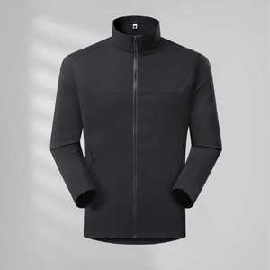 <b>Men's</b> Stand-Up Collar Windproof <b>Jacket</b> Thin Single Layer High Elastic Autumn Winter Workwear Custom Corporate Uniform - Product Image 4