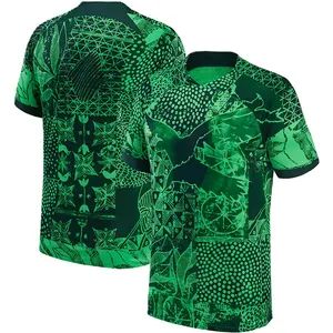 Camisa de futebol modelo 2023 copo thai, qualidade top, versão de fãs, uniforme, nigéria, camisas de futebol, mundo 2022, camisas