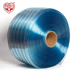 Polar nervürlü PVC şerit kapı perdesi rulosu şeffaf güçlendirilmiş düşük sıcaklığa dayanıklı plastik perde soğutuculu kamyonlar için - Product Image 2