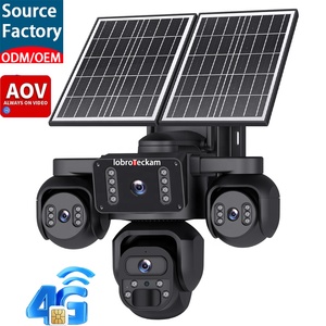 Cámara Solar 4G AOV Multi-lente 20MP, Cámara <span class=keywords><strong>PT</strong></span> Solar 4G 24/7, Seguridad Permanente para la Zona Aislada, Detección con IA - Product Image 1