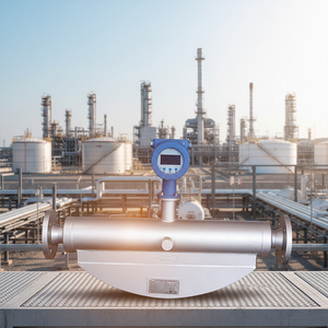 Débitmètre massique Coriolis Hart Communication certifié ATEX pour le débit d'huile, en acier inoxydable, à bride, mesure QTLD - Product Image 3