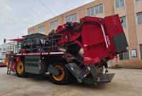 Machines agricoles 4MZ-3 Récolteuse de coton à trois rangées 154KW Prix de cueilleur de coton