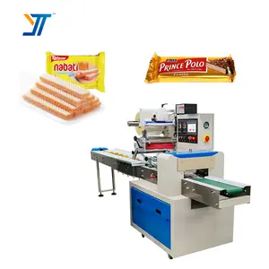 Machines Offres Spéciales d'Emballage de Biscuits Laty Machine d'Emballage Horizontale de Biscuit de Gaufrette de Biscuit