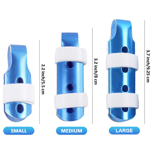 אצבע סד אגודל אצבעות סד תמיכת פגיעה הגנת כיפוף עיוות יציבה תיקון כאב הקלה יד אורתופדיה - Product Image 2