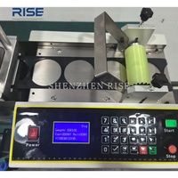 Automatische circulaire gasketten rotatie-stansmachine voor kleine etiketten en stickers, geschikt voor kleine oplages.
