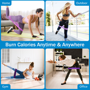 Bandes de Résistance Élastiques pour Yoga, Fitness, Entraînement, Tension des Hanches, Squat, Danse et Étirements - Product Image 6