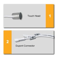 DC 12V 24V Encastré Tactile Gradateur Capteur Gradateurs pour Lumière Lumineuse