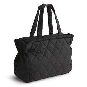 Women Fashion <b>Tote</b> Handbag Custom Quilted Puffer <b>Tote</b> <b>Shopping</b> <b>Bag</b> with Zipper - Product Image 1