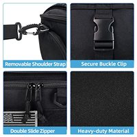 Sac de transport pour console de jeu, étui pour manette, sac à dos de rangement, sac à main de protection rigide avec plusieurs poches